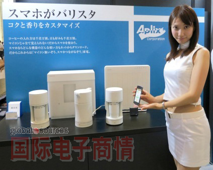 日本的嵌入式軟件開(kāi)發(fā)人員設計出了一種可嵌入在咖啡壺等家電，并透過(guò)智能手機控制的機器對機器(M2M)無(wú)線(xiàn)模塊
