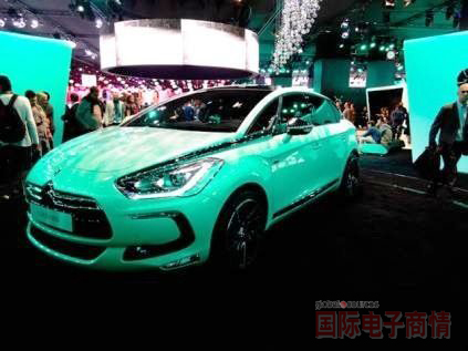 2012年度巴黎車(chē)展:雪鐵龍的DS5 HYbrid4混合動(dòng)力車(chē)款