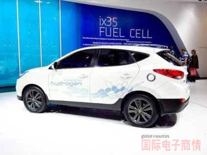 2012年度巴黎車(chē)展:韓國車(chē)廠(chǎng)Hyundai的燃料電池車(chē)款ix35 Fuel Cell