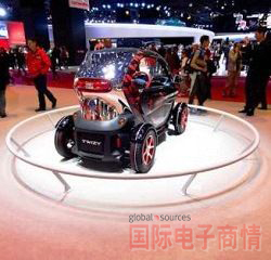 2012年度巴黎車(chē)展:Renault 全電動(dòng)小型車(chē)Twizy
