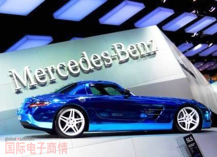 2012年度巴黎車(chē)展:Mercedes-Benz的SLS AMG Electric Drive電動(dòng)跑車(chē)