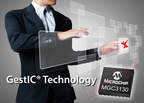Microchip全新GestIC技術(shù)實(shí)現移動(dòng)友好的3D手勢界面